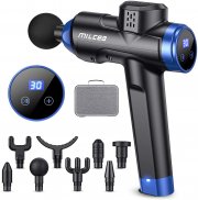 MILcea Massage Gun mit 8 Massagek&ouml;pfen und 30 Geschwindigkeiten