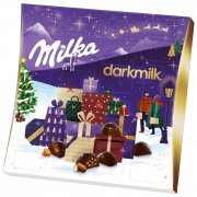 Milka Dark Milk Adventskalender mit Schokolade