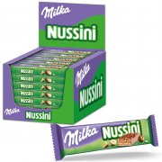 Milka Nussini 35 x 31,5g Knusprige Waffelschnitte mit Haselnusscr&egrave;me und Alpenmilch-Schokolade