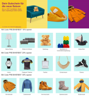 Mindestens 10% bis maximal 30% Rabatt auf ausgew&auml;hlte Artikel bei Ebay