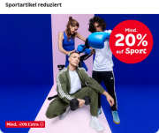 Mindestens 20% Extra-Rabatt auf Sportmode bei Otto