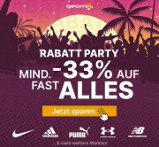 Mindestens 33% Rabatt auf alles von Adidas, Puma, Nike und mehr + gratis Versand bei Geomix