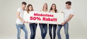 Mindestens 50% Rabatt auf &uuml;ber 500 Artikel im Jeans Direct Shop