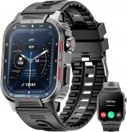 Mingtawn Milit&auml;r Smartwatch mit Telefonfunktion und 100+ Sportmodi f&uuml;r Android und iOS