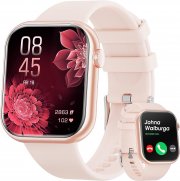 Mingtawn Smartwatch und Fitnessuhr mit Telefonfunktion f&uuml;r Android und iOS