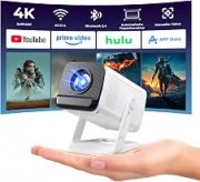 Mini Beamer 4K mit WiFi 6 & Android 14 f&uuml;r nur 59,99&euro; | 60-Tage-Bestpreis!