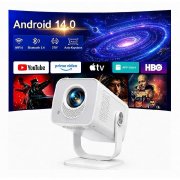 Mini Beamer mit Android 14 & WiFi 6 f&uuml;r nur 65&euro;