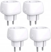 Mini Smart WLAN Steckdose 4 Pcs Kompatibel mit Alexa, Google Home mit bis zu 35% Rabatt
