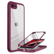 Miracase 360&deg; H&uuml;lle f&uuml;r iPhone SE (2022/2020) & 8 in Rosarot f&uuml;r 12,27&euro;
