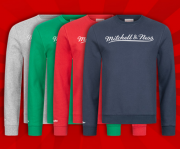 Mitchell & Ness Script Crew Sweatshirts bei SportSpar f&uuml;r 17,08 Euro