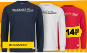 Mitchell & Ness Script Herren Langarm Sweatshirts