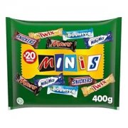 Mixed Minis Schokolade 400g f&uuml;r nur 3,99&euro; bei Amazon