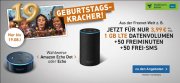 Mobilcom Handyvertrag mit Flatrate nur 3,99&euro; statt 11,99&euro; + on top Amazon Echo oder Amazon Dot