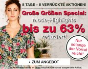 Modehighlights in gro&szlig;en Gr&ouml;&szlig;en bis zu -63% bei Ulla Popken