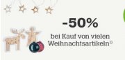 M&ouml;max - 50% auf Weihnachtsartikel