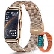 Moikmlih Smartwatch f&uuml;r Herren & Damen: 1,47" HD Display, 126+ Sportmodi