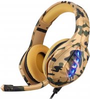 Moimhear RGB LED Gaming Headset f&uuml;r PC, PS4, Xbox One, Mac, Laptop, Tablet, iPad und Handy