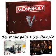 Monopoly Vikings + 2 x 500 Teile Puzzles