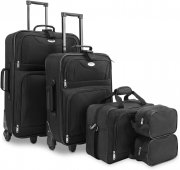 Monzana 5-teiliges Reisetaschen und Koffer Set
