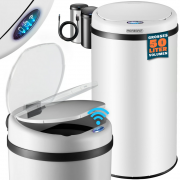 Monzana 50L Edelstahl M&uuml;lleimer mit Automatik-Sensor