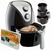 Monzana 9in1 AirFryer 3,6L Hei&szlig;luftfritteuse und Brotbackautomat