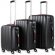 Monzana Exopack 4-Rollen Hartschalenkoffer Set