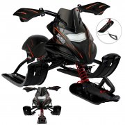 MONZANA KJ5000 Lenkschlitten bis 60kg im Ski Doo-Design