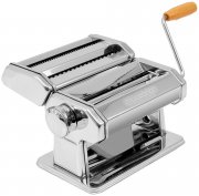 Monzana Manuelle Edelstahl Nudelmaschine f&uuml;r Spaghetti, Bandnudeln, Cannelloni oder Lasagneplatten