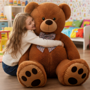 Monzana Teddyb&auml;r XXL Braun 150cm Pl&uuml;schtier