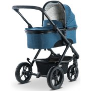 MOON Kombikinderwagen Scala blue/panama 
