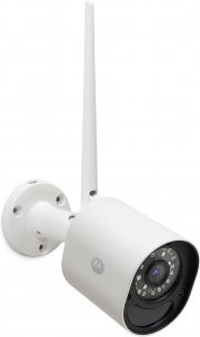 Motorola Focus 72 Outdoor &Uuml;berwachungskamera mit Infrarot Nachtsicht und Bewegungsmelder