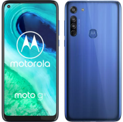 Motorola Moto G8 6.4 Zoll 64 GB Dual SIM Android 10.0 Neon Blue Smartphone