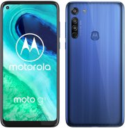 Motorola Moto G8 6,4 Zoll, Android 10, 64GB, 4GB RAM, Dual SIM, Neon Blue Smartphone 