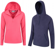 Mountain Warehouse Somerset Damen-Fleece Sweater mit K&auml;nguru-Taschen