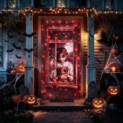 Moxled Halloween Deko: 140 LEDs Lichtervorhang f&uuml;r nur 7,99&euro;
