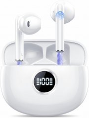 MPWHYL In Ear Bluetooth Kopfh&ouml;rer mit 4 ENC Noise Cancelling Mic und Touch Steuerung