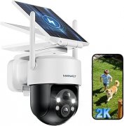 Mrowly 2K Solar-&Uuml;berwachungskamera f&uuml;r 44,64&euro; bei Amazon