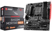 MSI B450M MORTAR MAX AMD AM4 DDR4 m.2 USB 3.2 Gen 2 HDMI M-ATX Gaming Motherboard
