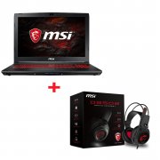  MSI Gaming Laptop MSI GL62M 1050 Ti + MSI Headset im Wert von 70&euro; geschenkt nur 699&euro; statt 757,95&euro;
