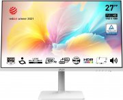 MSI Modern MD272XPWDE Monitor - 27 Zoll FHD IPS, DisplayPort, HDMI, Lautsprecher, H&ouml;henverstellbar