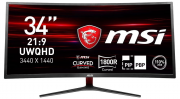 MSI Optix MAG341CQ 86 cm (34 Zoll) UWQHD LED Gaming Monitor f&uuml;r 395,86 Euro
