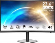MSI PRO MP2422C 23,6 Zoll Full HD Curved Office Monitor mit eingebauten Lautsprecher