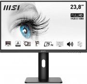 MSI PRO MP243PDE Monitor - 24 Zoll, Full HD, IPS, 5ms, 75Hz, HDMI, DisplayPort, FreeSync, Pivot