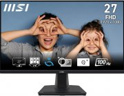 MSI PRO MP275 Monitor - 27 Zoll Full HD, IPS-Panel, 100 Hz, VGA & HDMI mit integrierten Lautsprecher