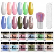 MTSSII 12 Color Dip Nail Powder Kit