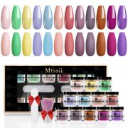 MTSSII 12-Farben-Pulver-Nachf&uuml;llset Nail Dip Nail Kit