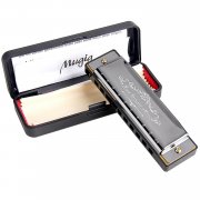 Mugig Mundharmonika Blues Harp c-dur diatonische 10 L&ouml;cher Blasinstrument 3,99&euro;