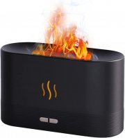 Mulcort Luftbefeuchter Aroma Diffusor f&uuml;r &auml;therische &Ouml;le mit Flammeneffekt