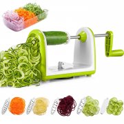 Multi Funktionen Gem&uuml;se Spiralschneider 5 Edelstahlklingen f&uuml;r 7,68&euro;