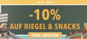 Muskelmacher Shop- 10% auf Riegel & Snacks